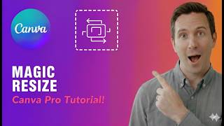 Canva Pro Resizing Tool Tutorial | Resize Designs Instantly