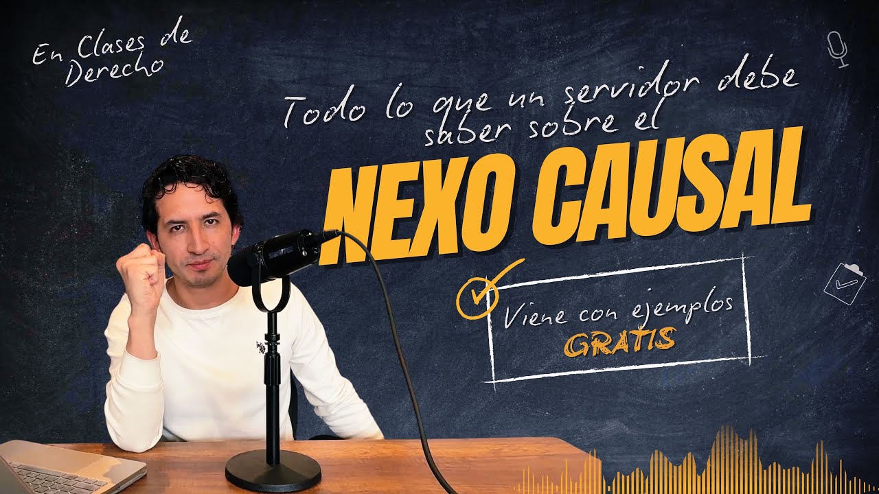 Todo lo que un servidor público debe saber sobre el nexo causal