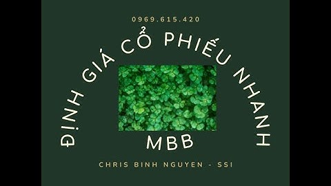 Định giá cổ phiếu MBB - Ngân hàng TMCP Quân Đội