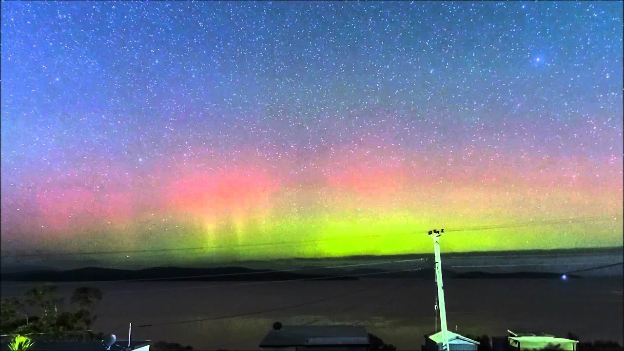 Aurora australis 07/02/2014 YouTube