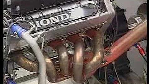 Honda F1 engine test