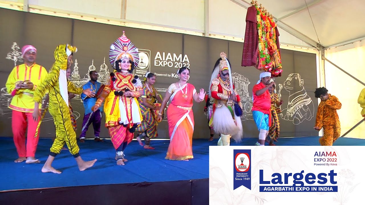 Kannada folk music ‘’Nagaari Vaadya’’ At ( AIAMA EXPO 2022 2ND DAY