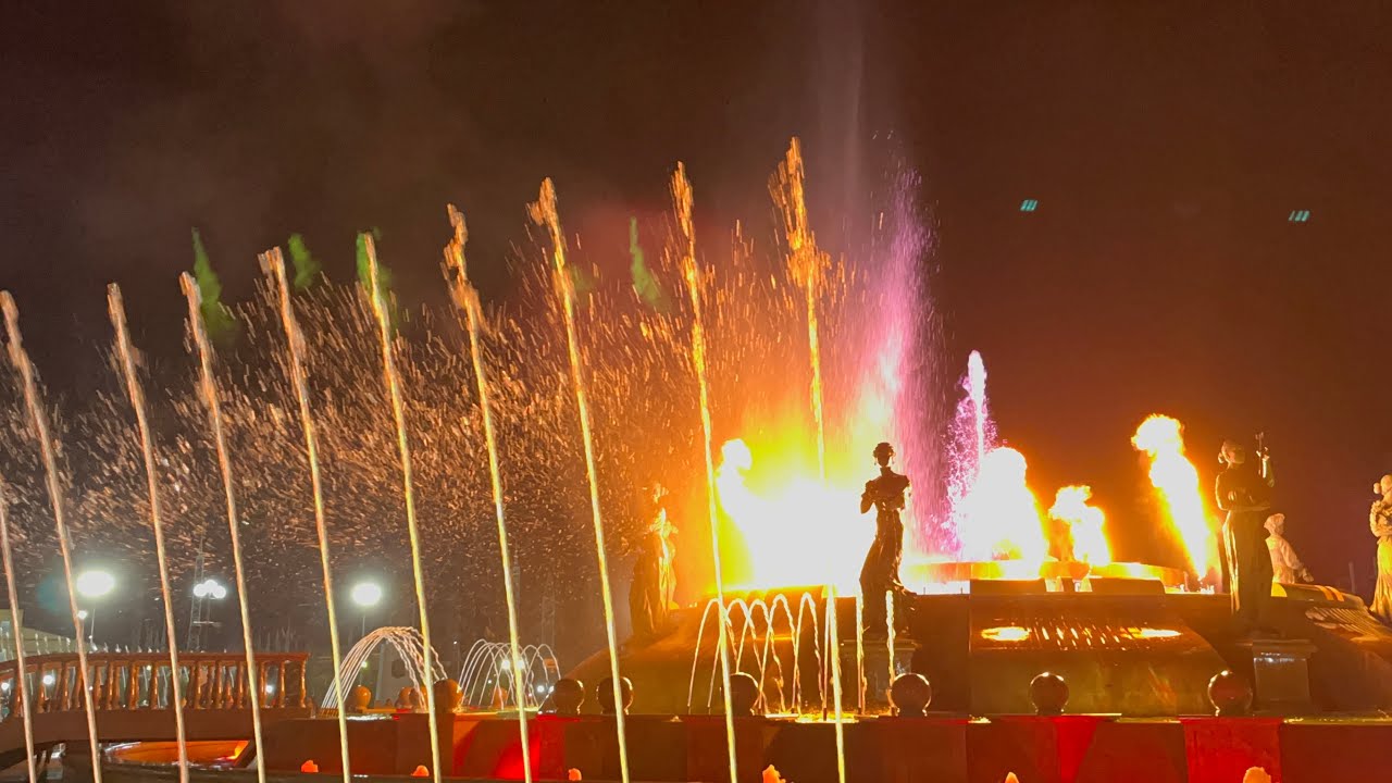 Фонтан Ставрополь 23 - YouTube