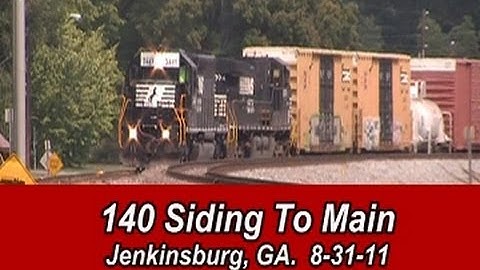 140 Siding To Main Jenkinsburg 8-31-11.mpg