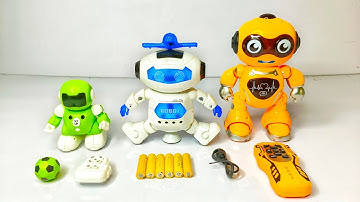 Unboxing: 3 Different RC Intelligent Robot, 