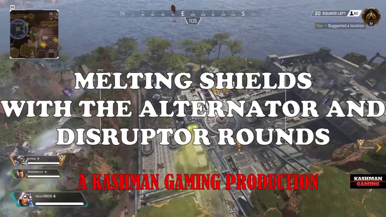 Apex Legends - Melting Shields with the Alternator and Disruptor Rounds ...
