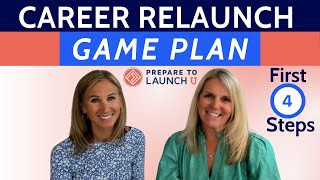 Do You Have a Career Relaunch Game Plan? First 4 Steps