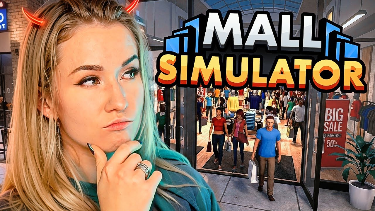 Короче, я открыла собственный ТОРГОВЫЙ ЦЕНТР 😄 Mall Simulator