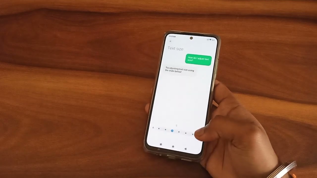 how to increase text size in redmi note 11s, increase text size kaise karen