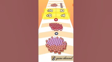 food run crowd control 😉😉 gameplay // l game channel // android & ios game 92423 #mobilegame #shorts