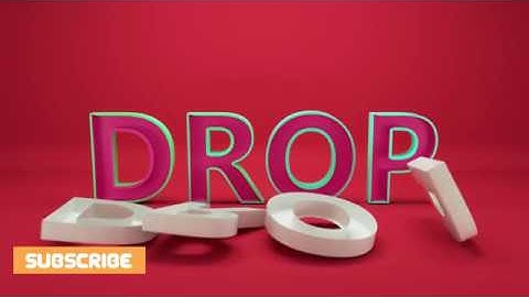 CINEMA 4D  TUTORIAL - Falling Text Simulation + Project files (Easy)