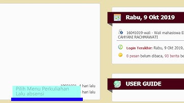Panduan Sistem Informasi Wali Mahasiswa UWP