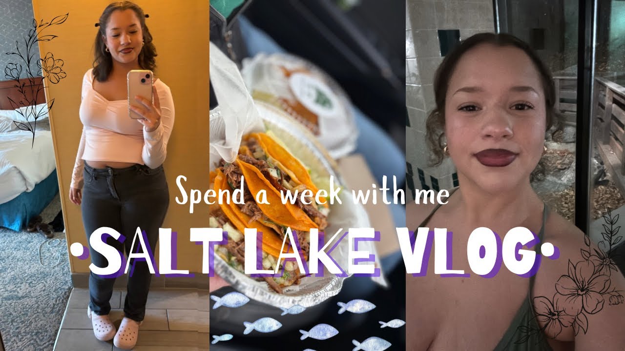 Salt Lake vlog| mall trip, hot tub, dinner, etc.