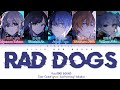Rad dogs  vivid bad squad x hatsune miku  color coded lyrics kanromeng