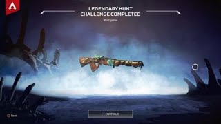 A LEGENDARY HUNT CHALLENGE COMPLETED - WIN 2 GAMES #APEXLEGENDS A LEGENDARY HUNT CHALLENGE COMPLETED - WIN 2 GAMES #APEXLEGENDS