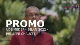 Play video: UDE Medef - Bilan 2022 - Philippe CHAULET