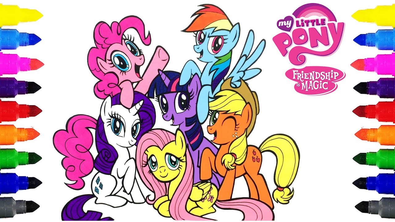 My Little Pony Friendship is Magic Coloring Pages
