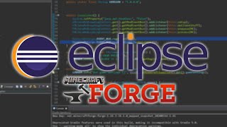 Eclipse and Minecraft Forge: Setting up the Gradle Project & Your Mods [2020]