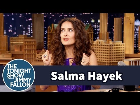 Salma Hayek Takes In Orphaned Dogs off the Street