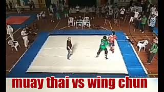 Wing Chun vs Muay Thai