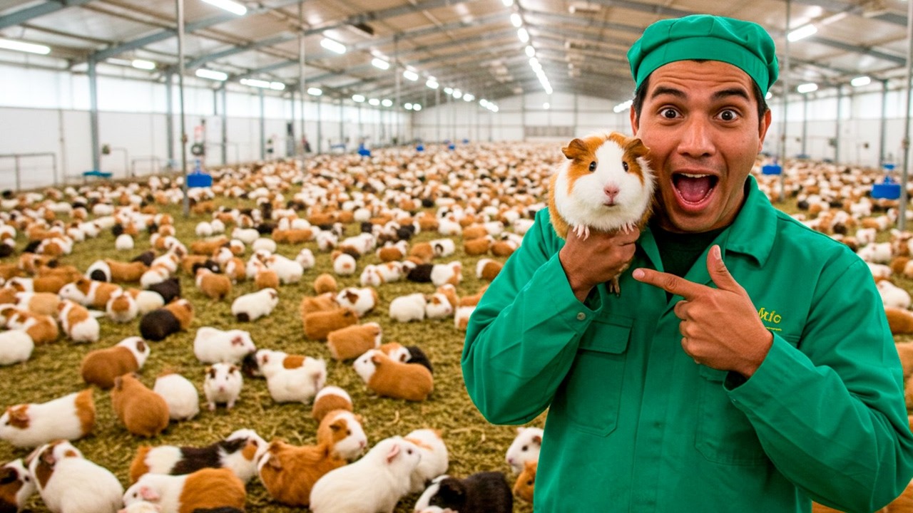 Comment Élever des MILLIONS de Cochons d'Inde ? (Viande & Fermes Géantes au Pérou)