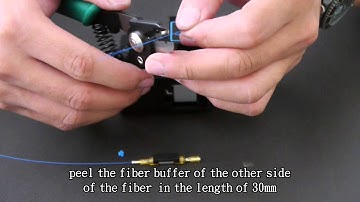 祥林科技- MS-09 Fiber Splice Demonstration Video (0.25mm)