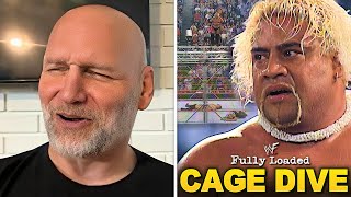 Val Venis on Taking THAT Rikishi Cage Match Splash | WWF Fully Loaded 2000