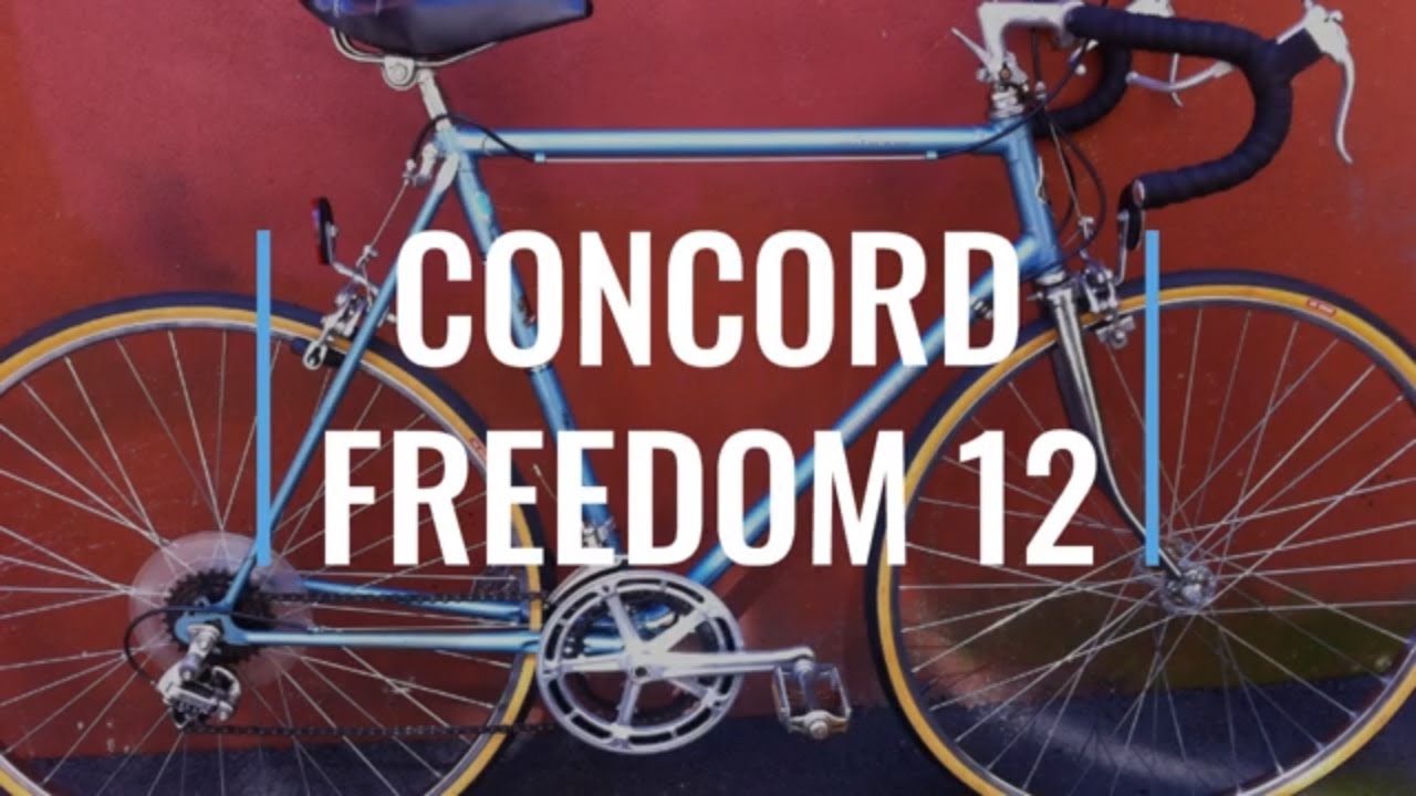 Concord Freedom 12 Vintage Japanese Steel Road Bike Early 80's YouTube