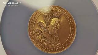 Gdansk 10 Ducats 1614 R2 Ngc Ms 60