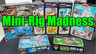 Vintage Star Wars - Mini Rigs + Small Playsets - Unboxed - Cleaned + Reviewed! Every Single Mini Rig Star Wars Toy History