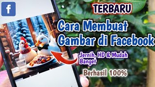 FITUR BARU!! Cara Membuat Gambar Di Facebook
