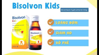 Thông Tin Quảng Cáo Siro Bisolvon Kids Hương Dâu Chai 60Ml
