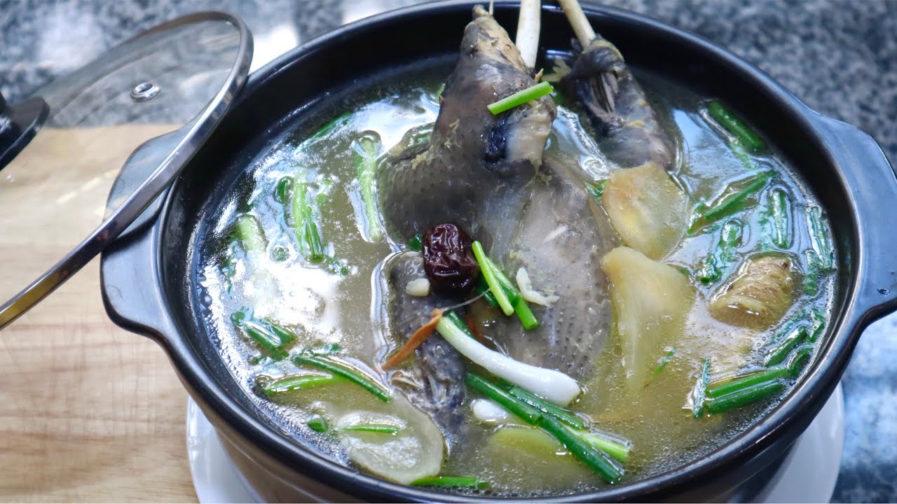 Black Chicken Herbal Soup RatanakNiky YouTube