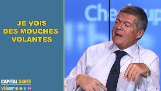 Pourquoi je vois des points lumineux qui se déplace ?
