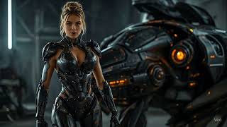 Epic Female Space Fighter Pilot | Futuristic Star Jet Battle in Deep Space screenshot 5