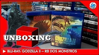 Unboxing Blu-Ray Godzilla 2 Rei Dos Monstros