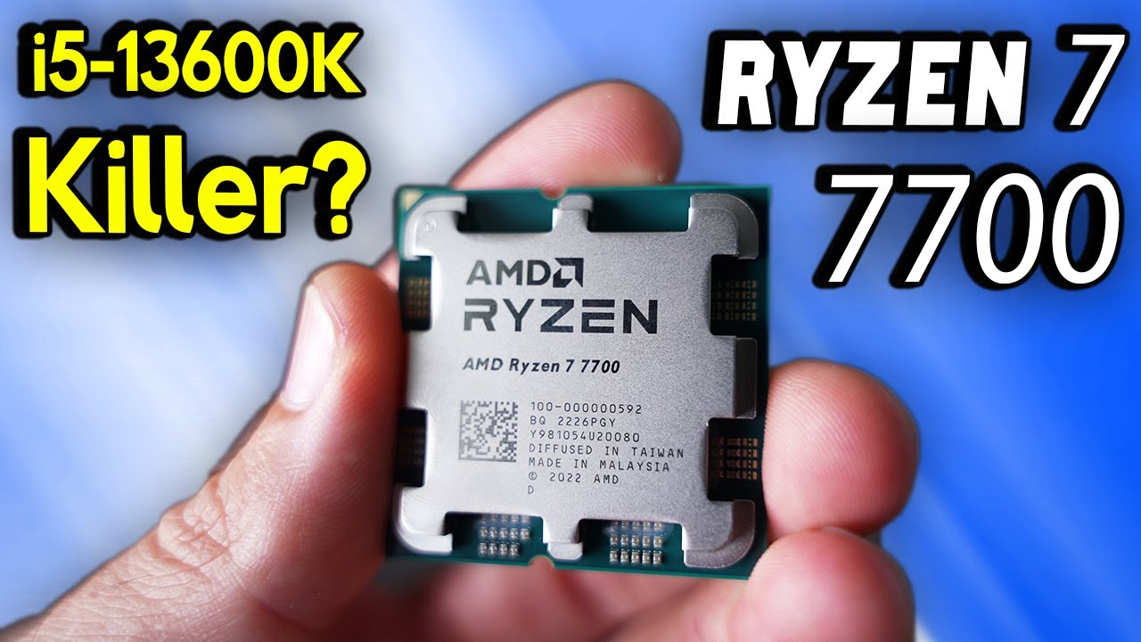Ryzen 7700 Vs. i5-13600K - AMD's Best 7000 Series Chip YET