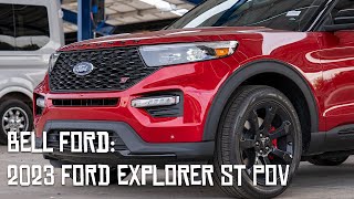 2023 Ford Explorer ST POV [Test Drive]