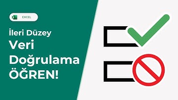 Excel Veri Doğrulama Özelliği: İleri Düzey Örneklerle Detaylı Anlatım | EXCEL 751