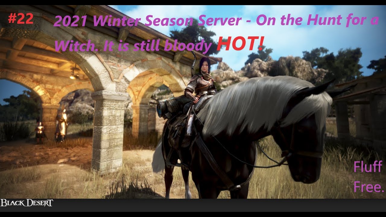 Black Desert Online 2021 Winter Season Server On the Hunt for a Witch