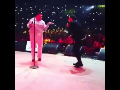 Silvestre y Poncho Zuleta Se Besan En La Boca (VIDEO COMPLETO)