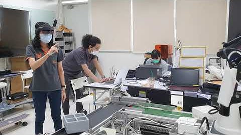 Hololens2 control an actuators and robot arm. | Test