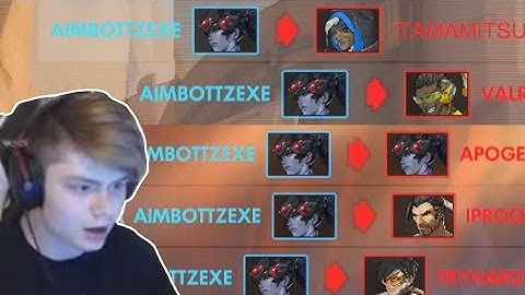 this widowmaker is Carrying 1vs9 Again - Overwatch