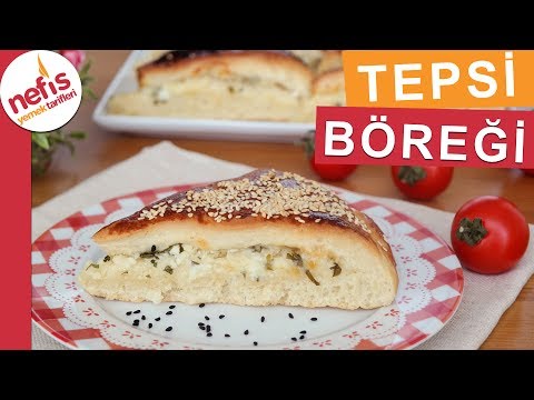 Yufkasız Peynirli Tepsi Böreği Tarifi - Kolay Börek Tarifleri - Nefis Yemek Tarifleri