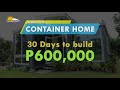 PANAHON TV REPORTS | Container House