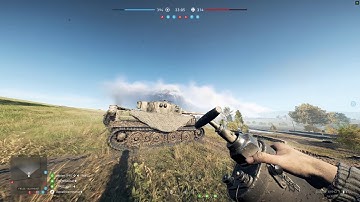 Battlefield V Disable Tank Turret fail