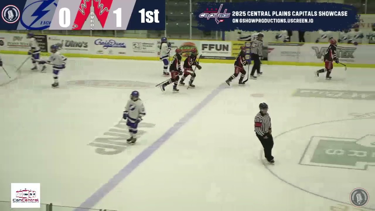 2025 Central Plains Capitals Showcase Game 7 - Interlake Lightning vs Winnipeg Avros