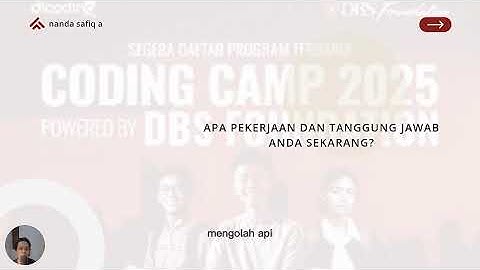 From Learner to Backend Developer | Nanda Safiq Alfiansyah – Coding Camp 2025 Journey