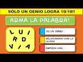 ADIVINA LA PALABRA 5 ❤ ARMA LA PALABRA utilizando la menor cantidad de pistas posible