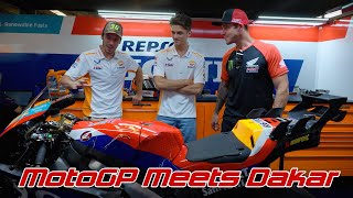 Bike Swap: MotoGP meets Dakar! | Ft. Ricky Brabec, Joan Mir, & Luca Marini